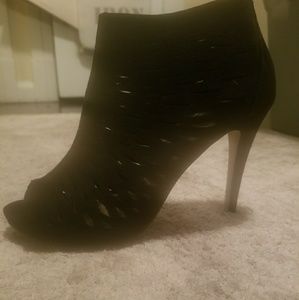 Madden girl open toe booties